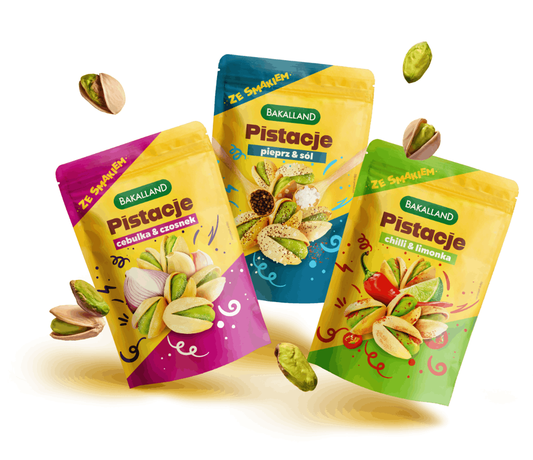 Bakalland Pistacje z twistem